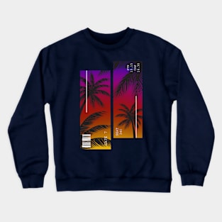 Palm Tree Breeze Crewneck Sweatshirt